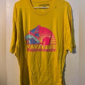 Pink Dolphin Wave Club Tshirt